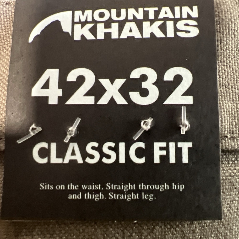 Mountain Khakis Highland Brush Pants 42x32 NWT Firma Cordura Reinforced Classic - Picture 7 of 16
